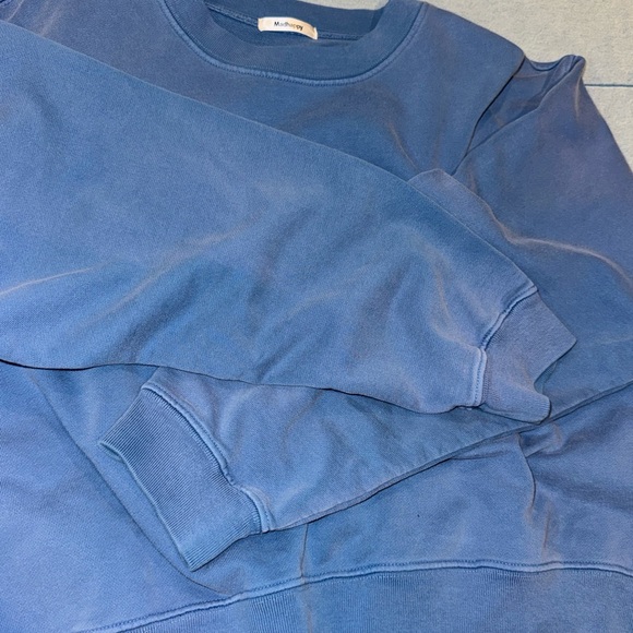 MadHappy Campus Essentials Cropped Blue Crewneck size XL - Picture 8 of 9